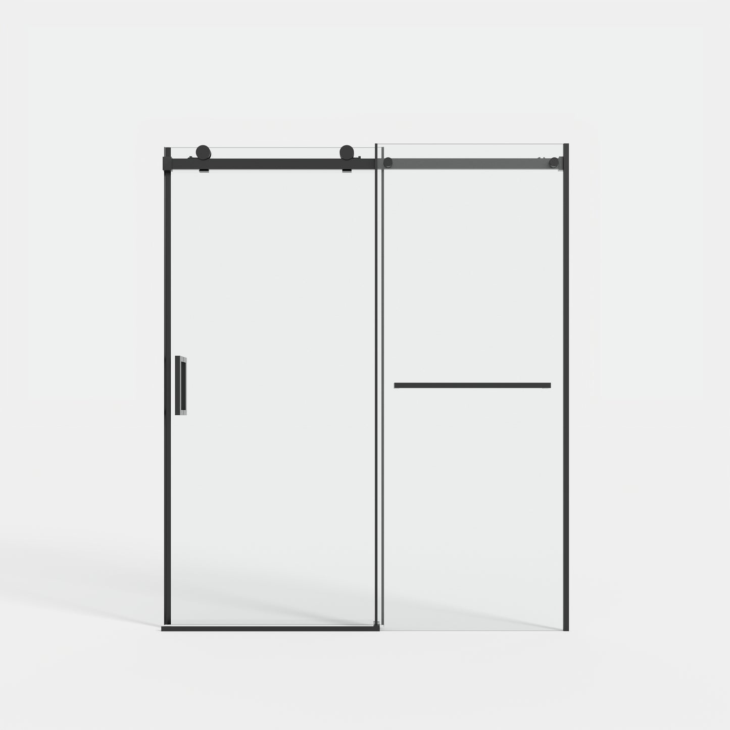 56-60" x 72" Single Sliding Shower Door with Tempered Glass Durable & Waterproof Perfect for Bathrooms
