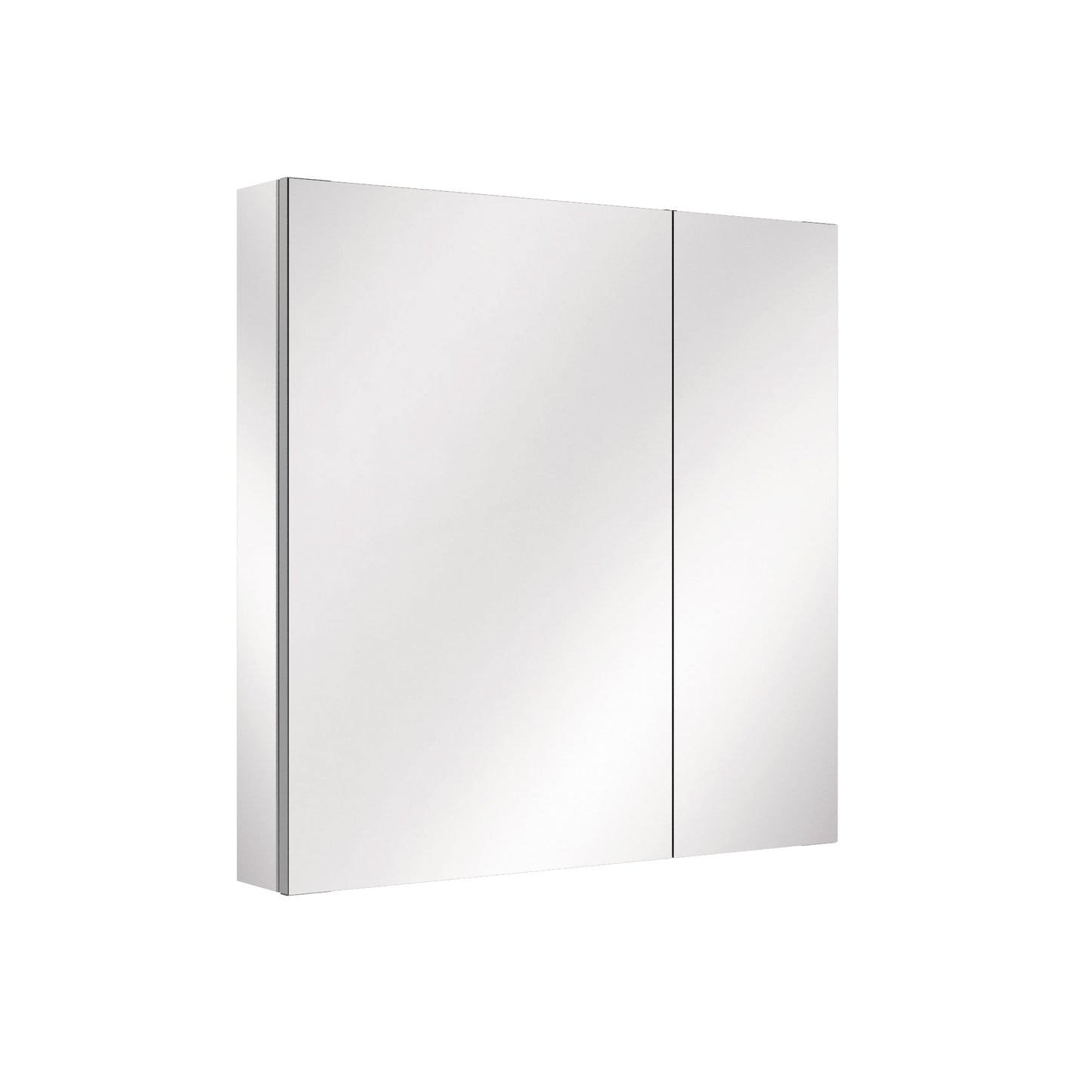Double Door Premium Medicine Cabinet with Mirror – 30" x 30", Surface or Recessed Mount