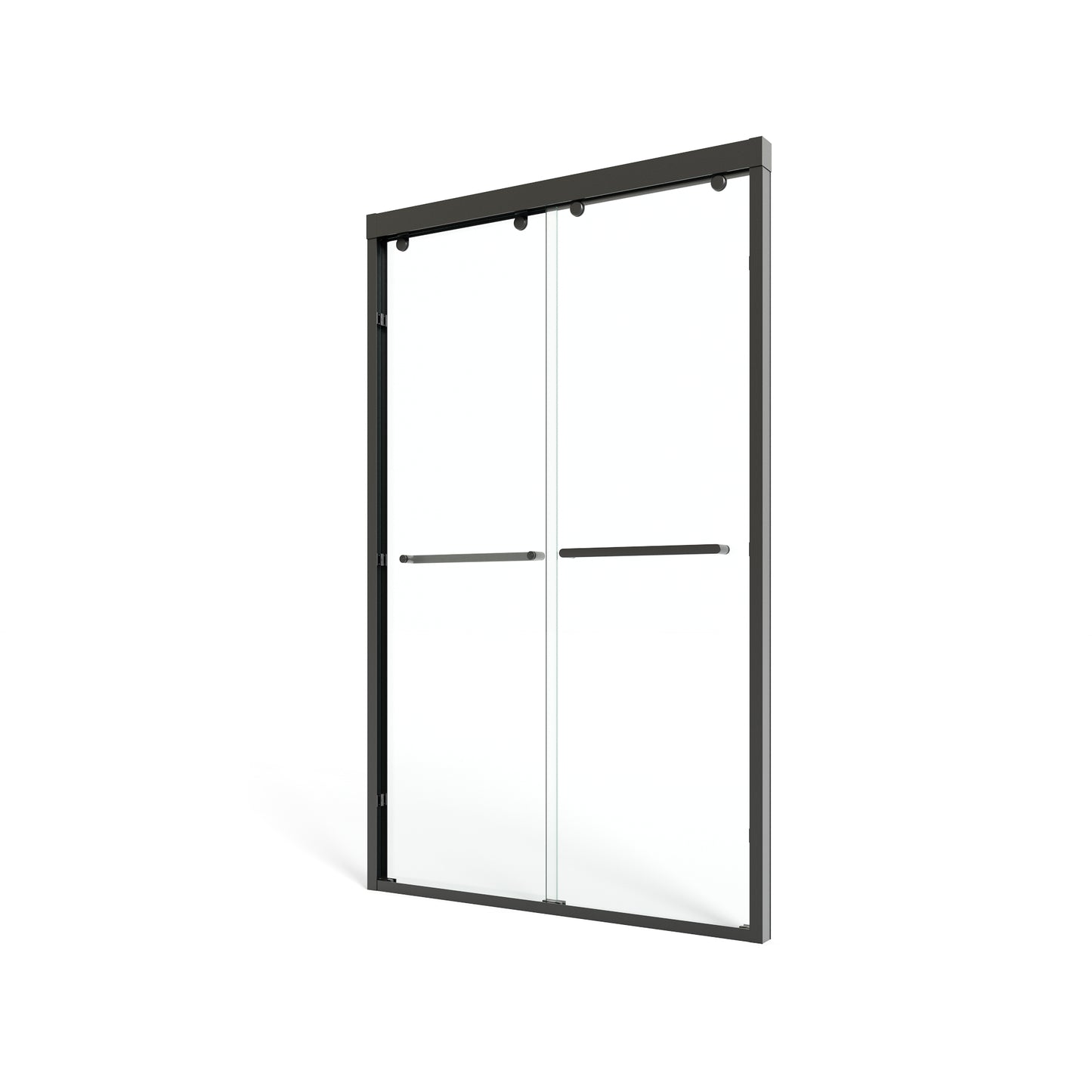 48" x 75" Double Sliding Shower Door with Tempered Glass Durable & Waterproof Perfect for Bathrooms