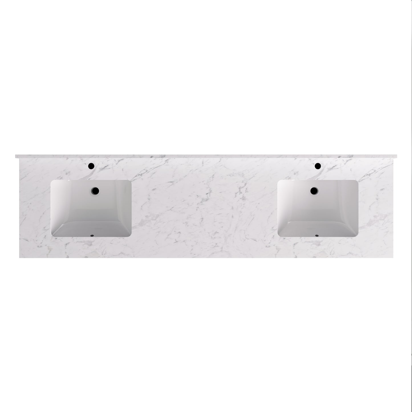 Solid Wood Frame Bathroom Vanity with Spacious Storage