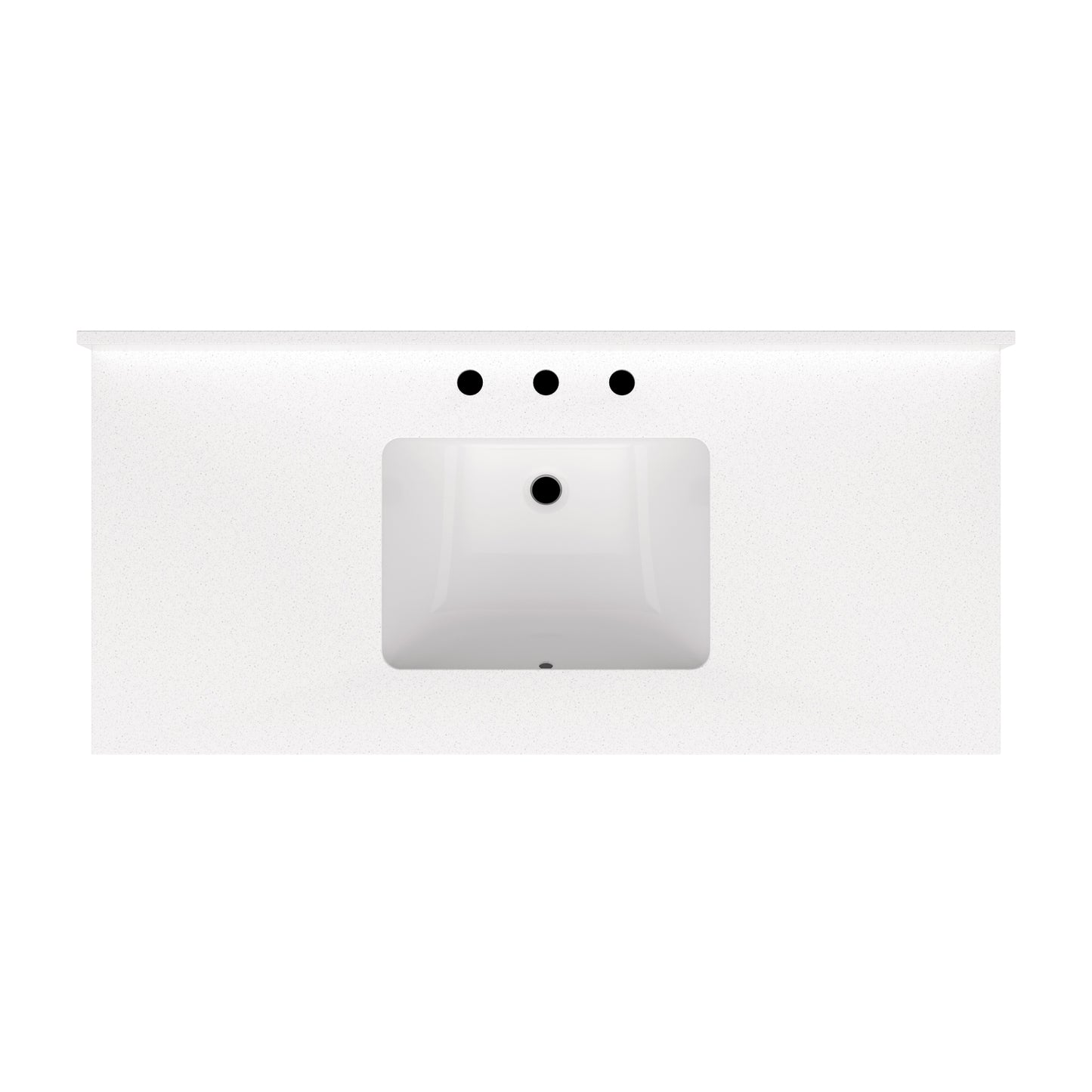 Solid Wood Frame Bathroom Vanity with Spacious Storage