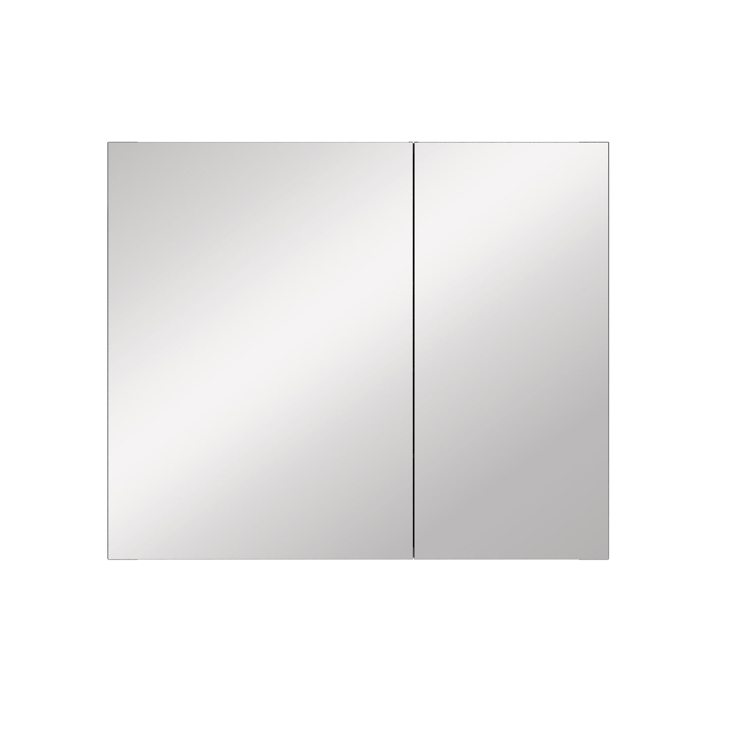 Double Door Premium Medicine Cabinet with Mirror – 36" x 30", Surface or Recessed Mount