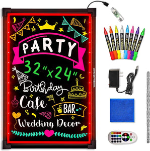 Woodsam LED Message Writing Board - 32