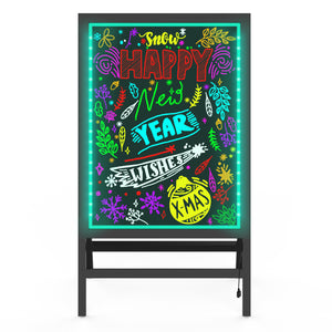 LED Board Illuminated Neon Sandwich Sign