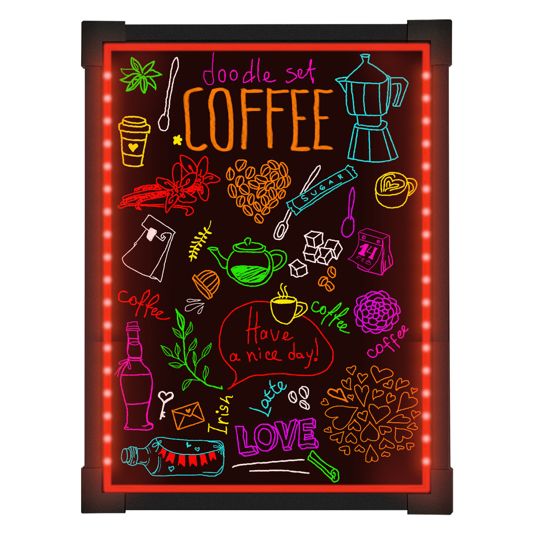  LED Message Writing Board Illuminated Sign