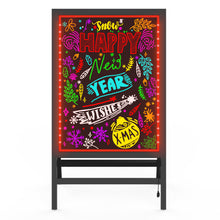 Load image into Gallery viewer, LED Board Illuminated Neon Sandwich Sign