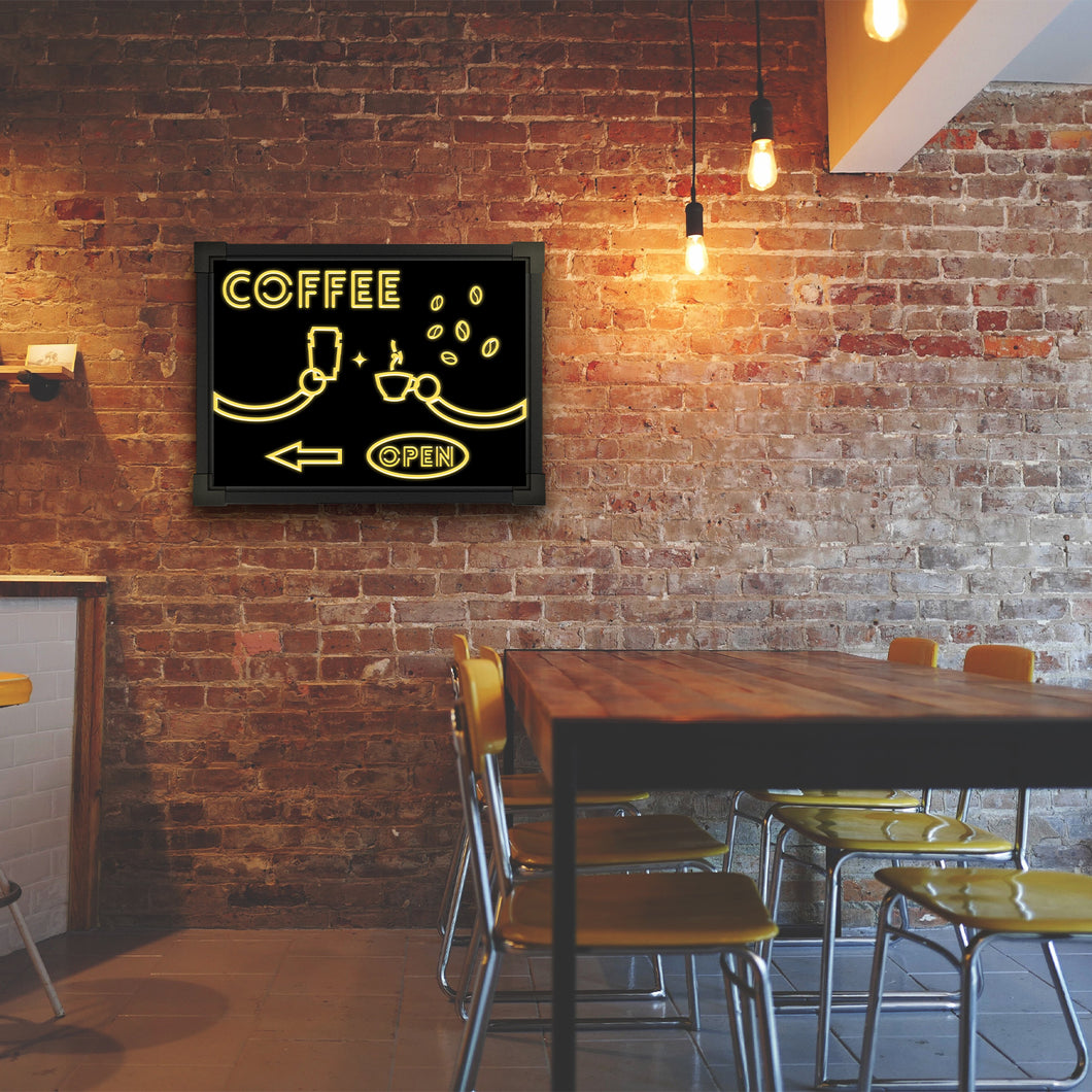 Coffee Personalized Your Name Neon Sign for Bedroom Custom Name Light Up Sign Cool Stuff