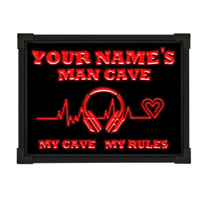 Personalized Your Name Neon Sign for Bedroom Custom Name Light Up Sign Cool Stuff for Home